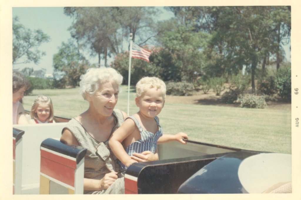 inthetraindavidandgrandmaaug101966.jpg