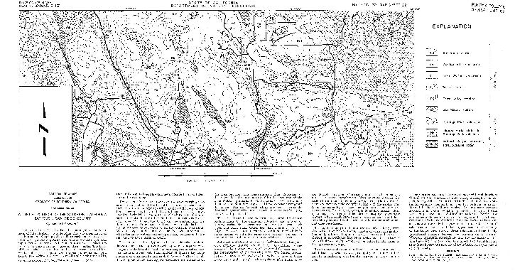 A typical portion of the southern California batholith