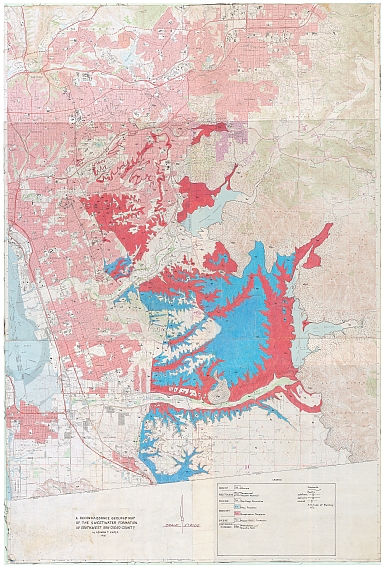 Click for A Reconnaissance Geology Map of the Sweetwater Formation in Southwest San Diego County, California in Zoomify viewer