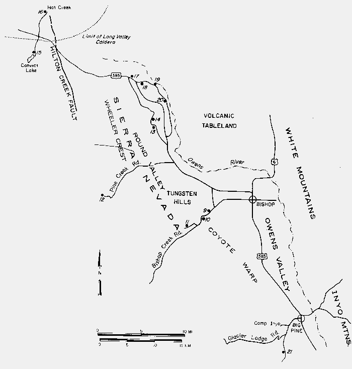 Figure 7-Route map for second day